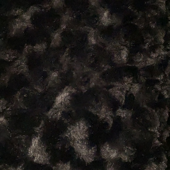 Fever black faux fur jacket - Size Large - Picture 6 of 11